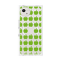 プレミアムスクエアケース with SnapMag［ Apple - Green ］