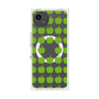 プレミアムスクエアケース with SnapMag［ Apple - Green ］