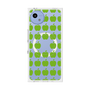プレミアムスクエアケース with SnapMag［ Apple - Green ］