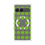 プレミアムスクエアケース with SnapMag［ Apple - Green ］