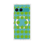 プレミアムスクエアケース with SnapMag［ Apple - Green ］