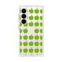 プレミアムスクエアケース with SnapMag［ Apple - Green ］