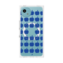 プレミアムスクエアケース with SnapMag［ Apple - Blue ］