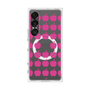 プレミアムスクエアケース with SnapMag［ Apple - Pink ］
