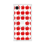 プレミアムスクエアケース with SnapMag［ Apple - Red ］