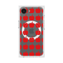 プレミアムスクエアケース with SnapMag［ Apple - Red ］