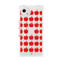プレミアムスクエアケース with SnapMag［ Apple - Red ］