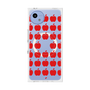 プレミアムスクエアケース with SnapMag［ Apple - Red ］