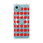 プレミアムスクエアケース with SnapMag［ Apple - Red ］