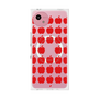 プレミアムスクエアケース with SnapMag［ Apple - Red ］