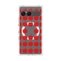 プレミアムスクエアケース with SnapMag［ Apple - Red ］