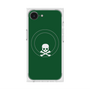 プレミアムスクエアケース with SnapMag［ スカル - Green ］