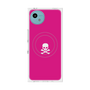 プレミアムスクエアケース with SnapMag［ スカル - Pink ］