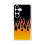 プレミアムスクエアケース with SnapMag［ 炎 - Orange ］