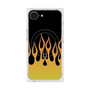 プレミアムスクエアケース with SnapMag［ 炎 - Yellow ］