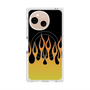 プレミアムスクエアケース with SnapMag［ 炎 - Yellow ］