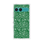 プレミアムスクエアケース with SnapMag［ ペイズリー - Green ］