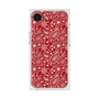 プレミアムスクエアケース with SnapMag［ ペイズリー - Red ］