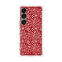 プレミアムスクエアケース with SnapMag［ ペイズリー - Red ］