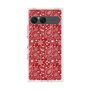 プレミアムスクエアケース with SnapMag［ ペイズリー - Red ］