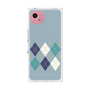 プレミアムスクエアケース with SnapMag［ Nordic Argyle - Blue ］