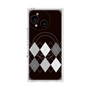 プレミアムスクエアケース with SnapMag［ Nordic Argyle - Black ］
