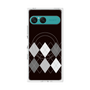 プレミアムスクエアケース with SnapMag［ Nordic Argyle - Black ］