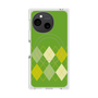 プレミアムスクエアケース with SnapMag［ Nordic Argyle - Green ］
