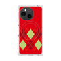 プレミアムスクエアケース with SnapMag［ Nordic Argyle - Red ］