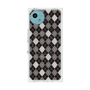 プレミアムスクエアケース with SnapMag［ Argyle - Black ］