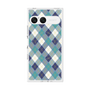 プレミアムスクエアケース with SnapMag［ Argyle - Blue ］