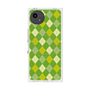 プレミアムスクエアケース with SnapMag［ Argyle - Green ］