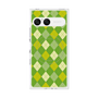プレミアムスクエアケース with SnapMag［ Argyle - Green ］