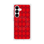 プレミアムスクエアケース with SnapMag［ Argyle - Red ］