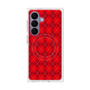 プレミアムスクエアケース with SnapMag［ Argyle - Red ］