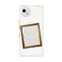 プレミアムスクエアケース with SnapMag［ Photo Frame - White ］
