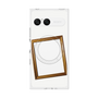 プレミアムスクエアケース with SnapMag［ Photo Frame - White ］
