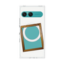 プレミアムスクエアケース with SnapMag［ Photo Frame - White ］