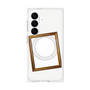 プレミアムスクエアケース with SnapMag［ Photo Frame - White ］