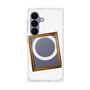 プレミアムスクエアケース with SnapMag［ Photo Frame - White ］