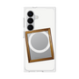 プレミアムスクエアケース with SnapMag［ Photo Frame - White ］