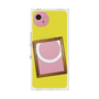 プレミアムスクエアケース with SnapMag［ Photo Frame - Yellow ］