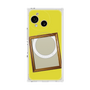 プレミアムスクエアケース with SnapMag［ Photo Frame - Yellow ］