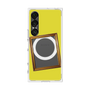プレミアムスクエアケース with SnapMag［ Photo Frame - Yellow ］