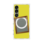 プレミアムスクエアケース with SnapMag［ Photo Frame - Yellow ］