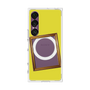 プレミアムスクエアケース with SnapMag［ Photo Frame - Yellow ］