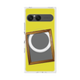 プレミアムスクエアケース with SnapMag［ Photo Frame - Yellow ］