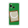 プレミアムスクエアケース with SnapMag［ Photo Frame - Green ］