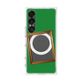 プレミアムスクエアケース with SnapMag［ Photo Frame - Green ］