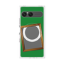 プレミアムスクエアケース with SnapMag［ Photo Frame - Green ］